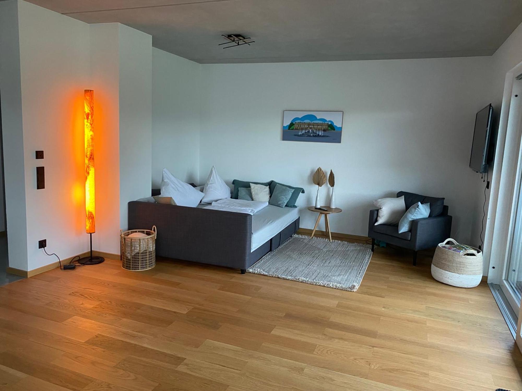 ブライトブルン・アム・キームゼーNeubau Gruener Wolpertinger Designwhg 106Qm Barrierefreiアパートメント エクステリア 写真